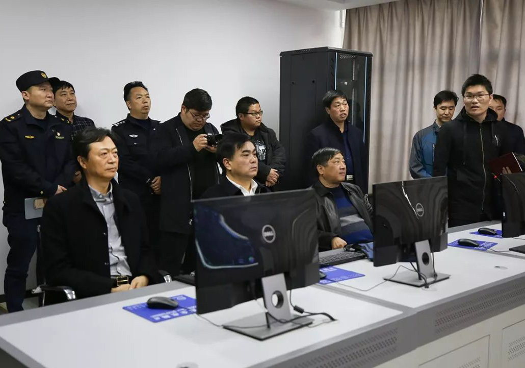 海安市副市长葛志祥带队巡查918.com达科承建的海安市智慧停车项目